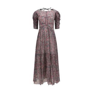Marant Etoile Purple Cotton Casual Women's Dress